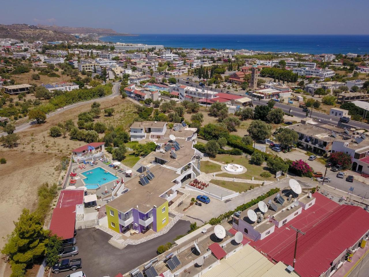 Family House Faliraki Studios Apartments Exterior foto